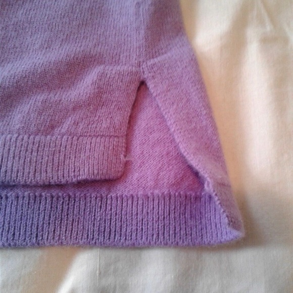 Lilac Purple Talbots Sweater-in like new condition - Picture 5 of 6
